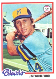 1978 Topps Baseball Cards      376     Jim Wohlford